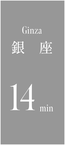 Ginza 銀座 13min